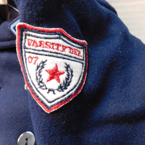 Cradle Togs Pea Coat Navy Blue Size 3-6 Months NWT - Picture 2 of 6